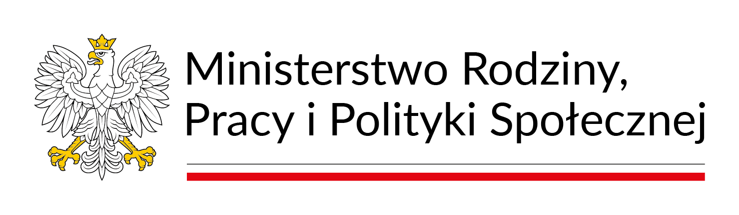 logo zawierające grafikę orła białego oraz nazwę ministerstwa