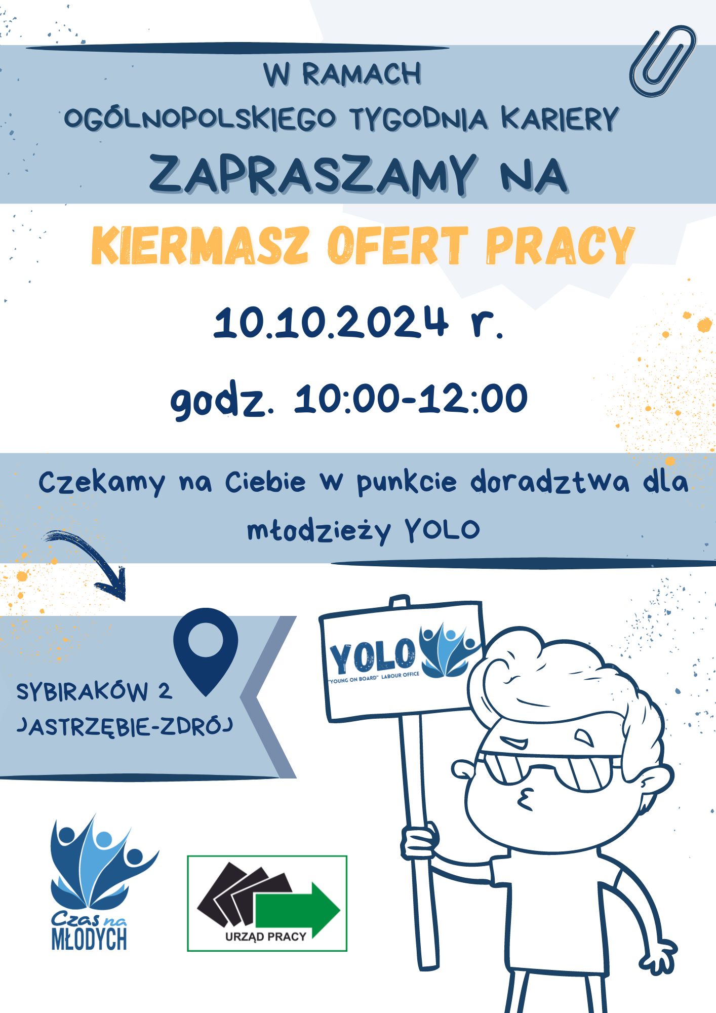 Zaproszenie na Kiermasz Ofert Pracy
