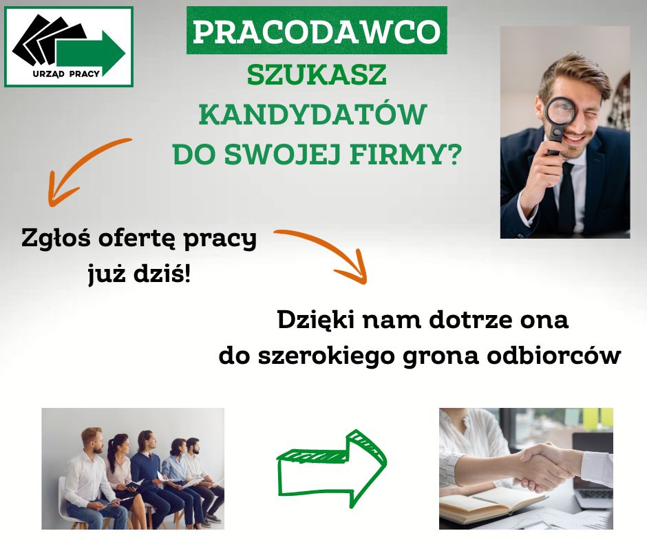 Obrazek dla: Zgłoszenie oferty pracy